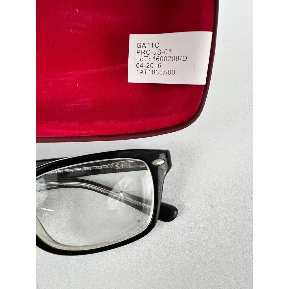 Ray-Ban RB1531 3529 Kids Eyeglasses Frames Black Square with Original Case